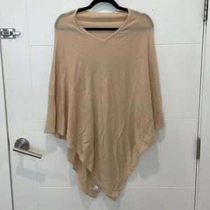 100% Cashmere poncho